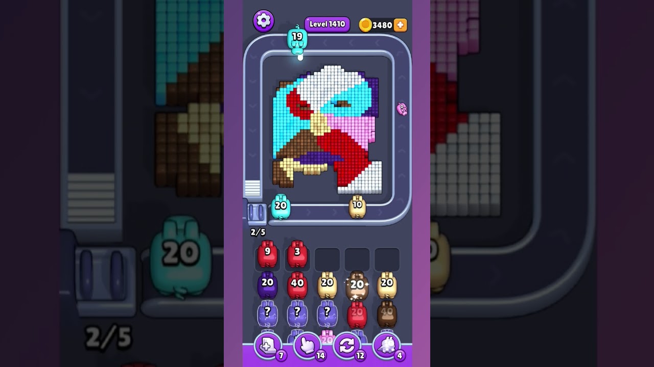 Pixel Flow Level 1410