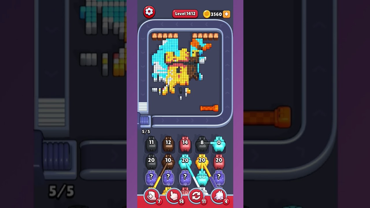 Pixel Flow Level 1412