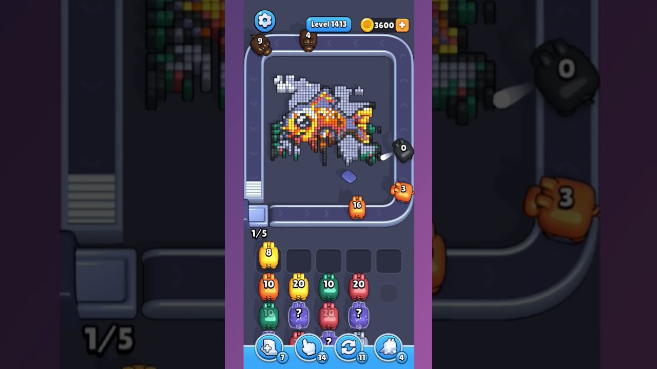 Pixel Flow Level 1413