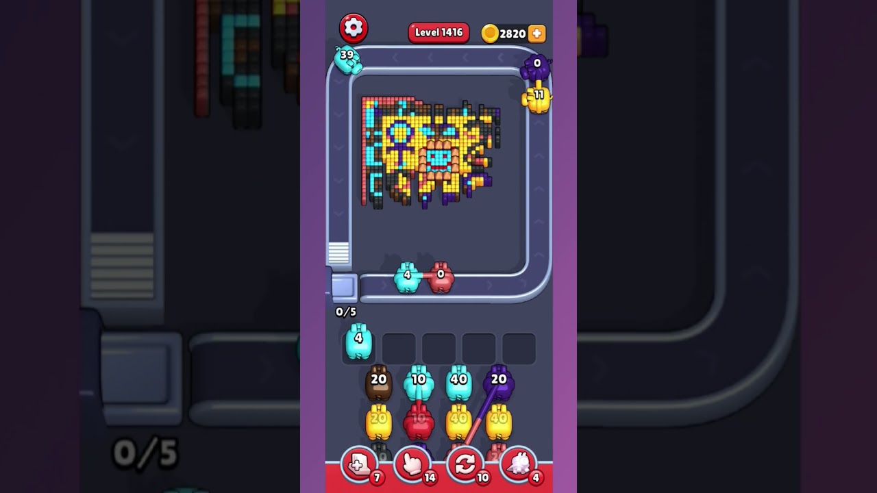 Pixel Flow Level 1416