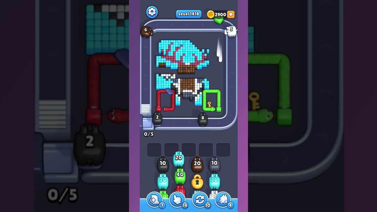 Pixel Flow Level 1418