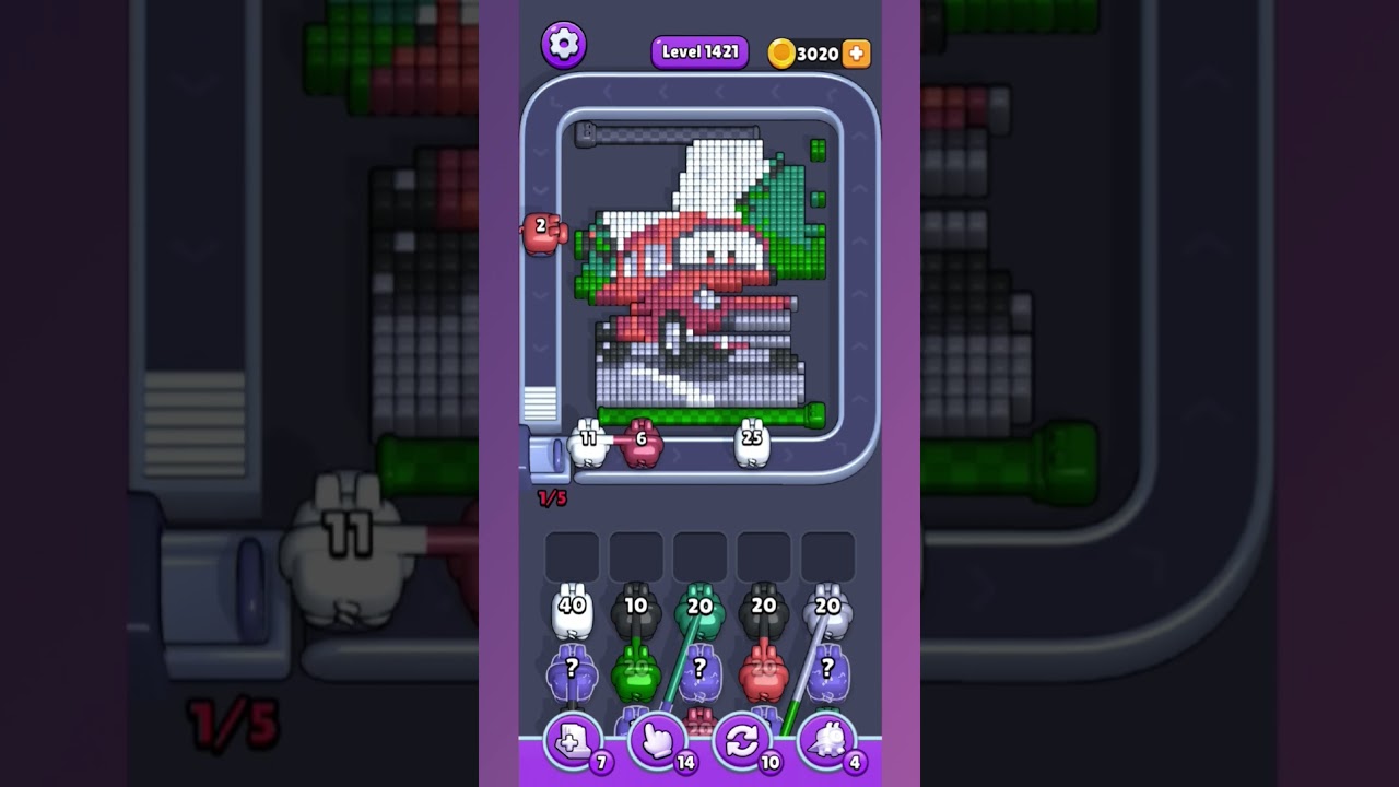 Pixel Flow Level 1421