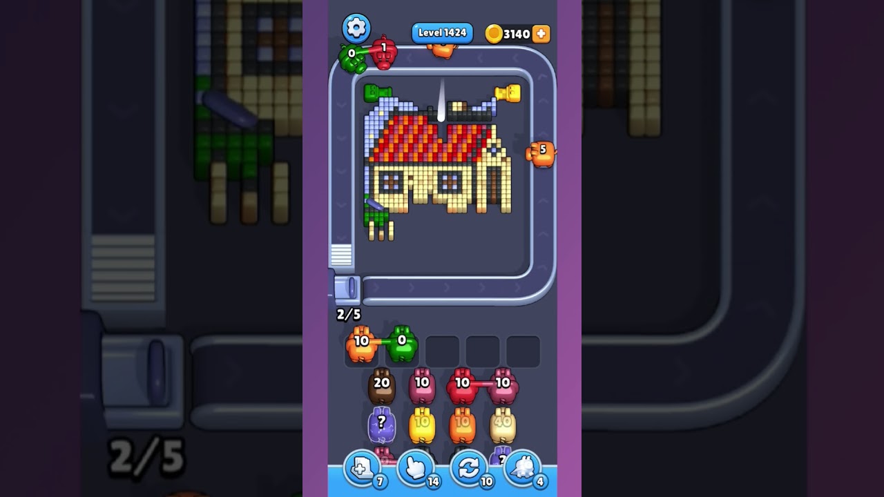 Pixel Flow Level 1424