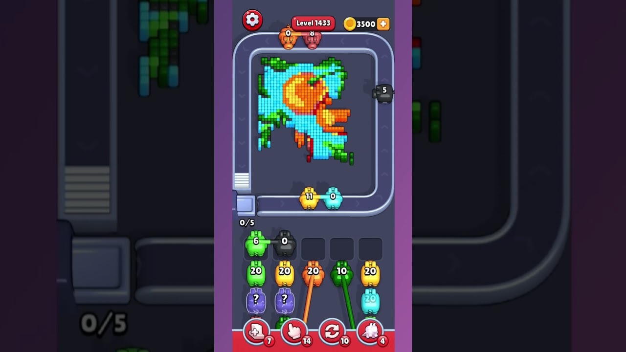 Pixel Flow Level 1433