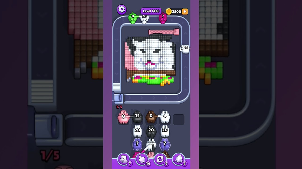 Pixel Flow Level 1438