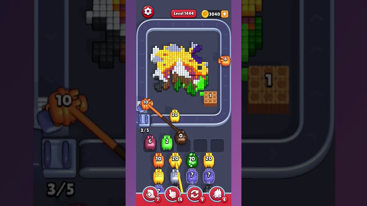 Pixel Flow Level 1444