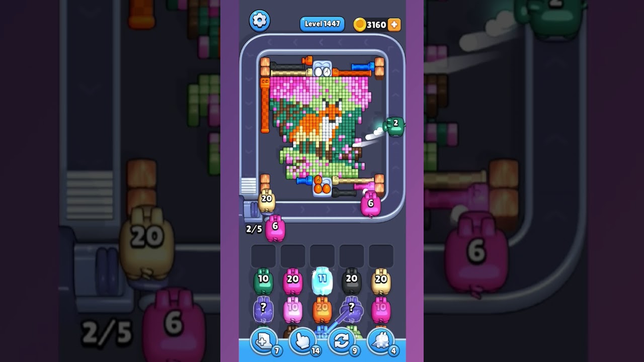 Pixel Flow Level 1447