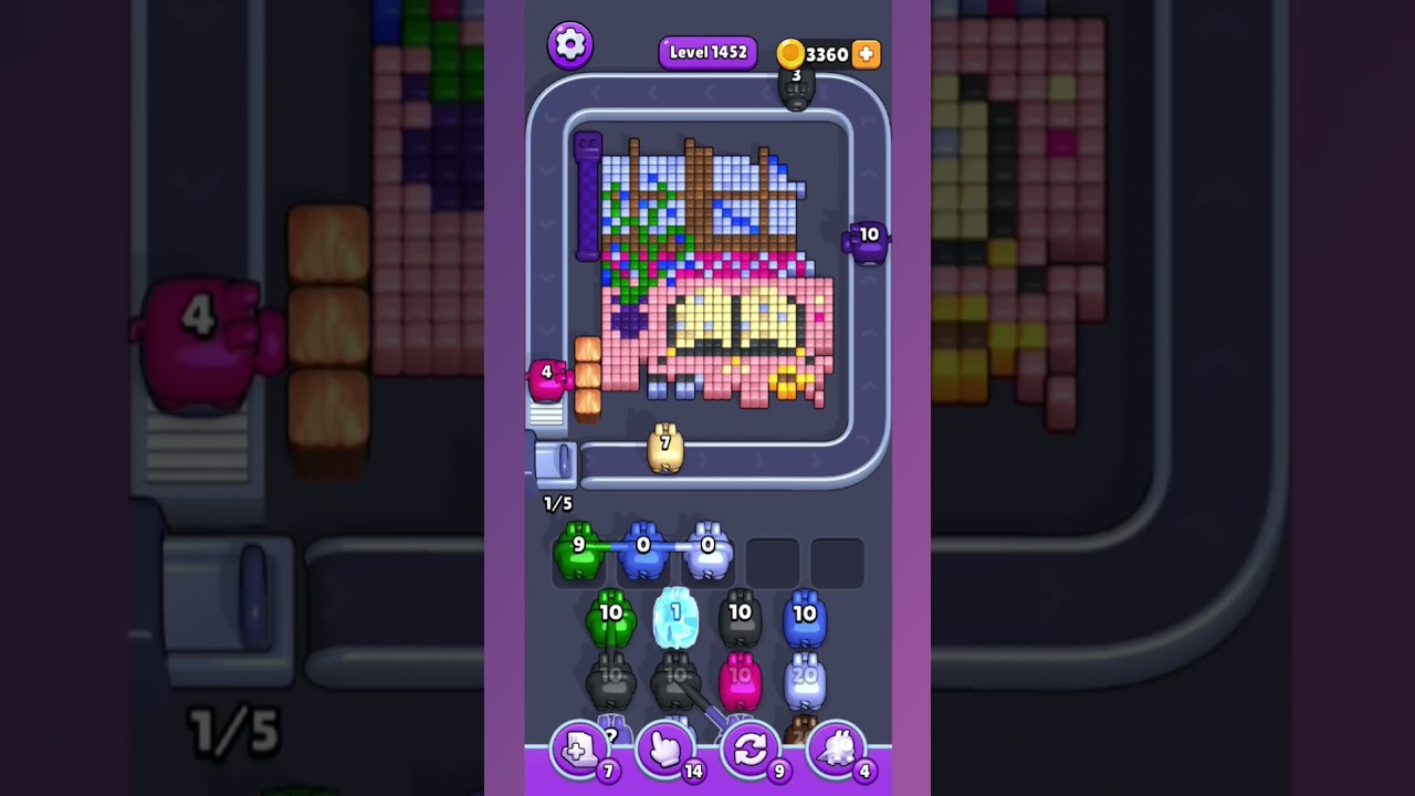 Pixel Flow Level 1452