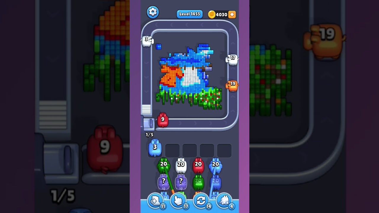 Pixel Flow Level 1455