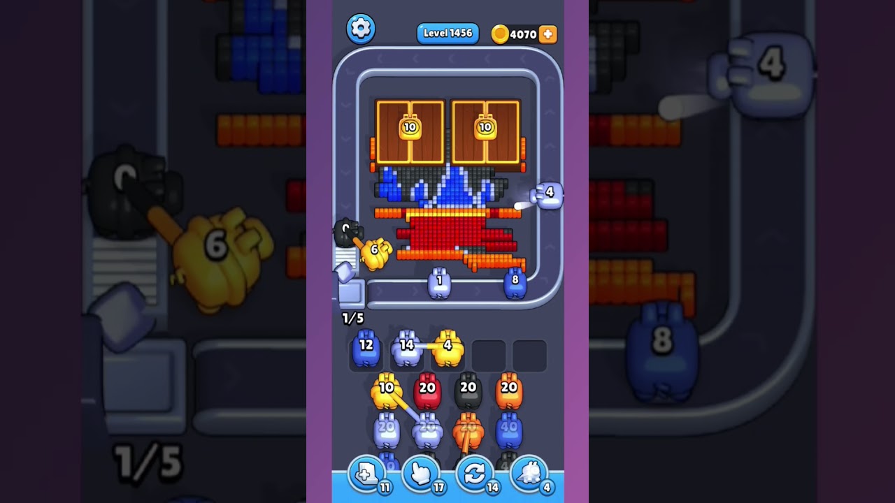 Pixel Flow Level 1456