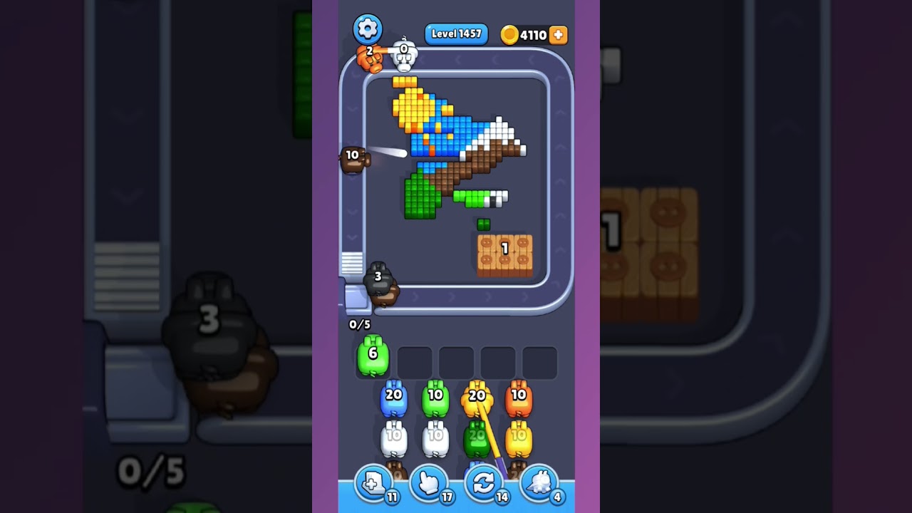 Pixel Flow Level 1457