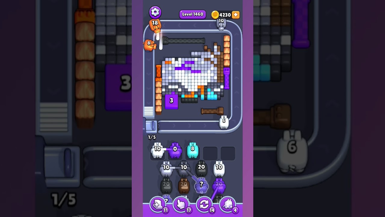 Pixel Flow Level 1460