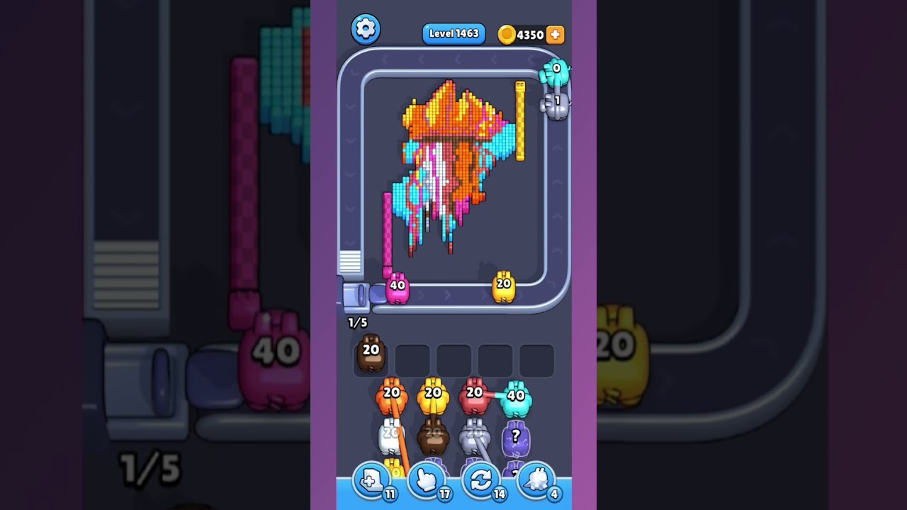 Pixel Flow Level 1463