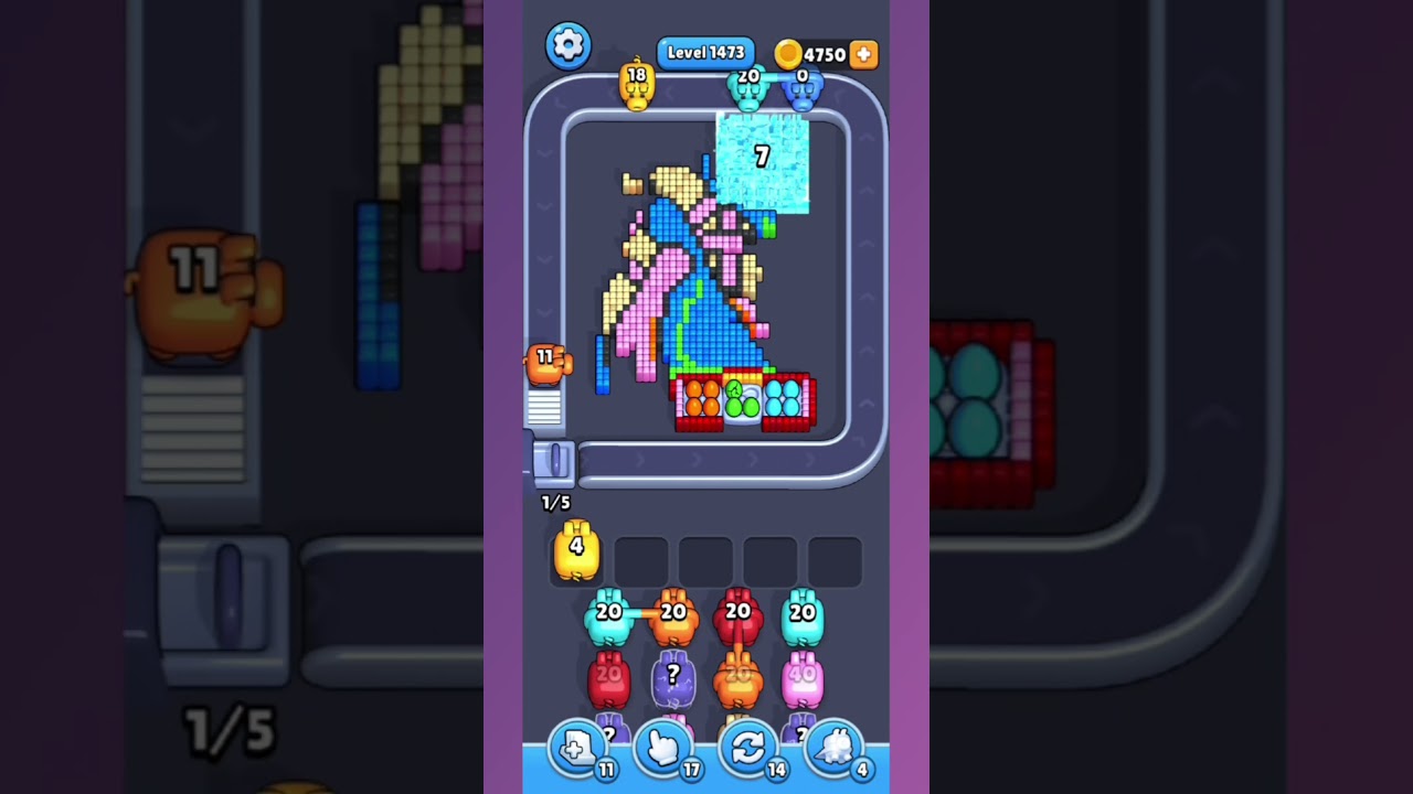 Pixel Flow Level 1473