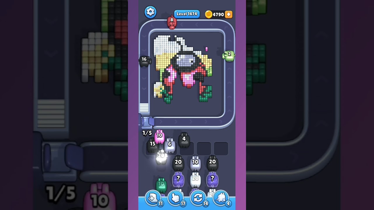 Pixel Flow Level 1474