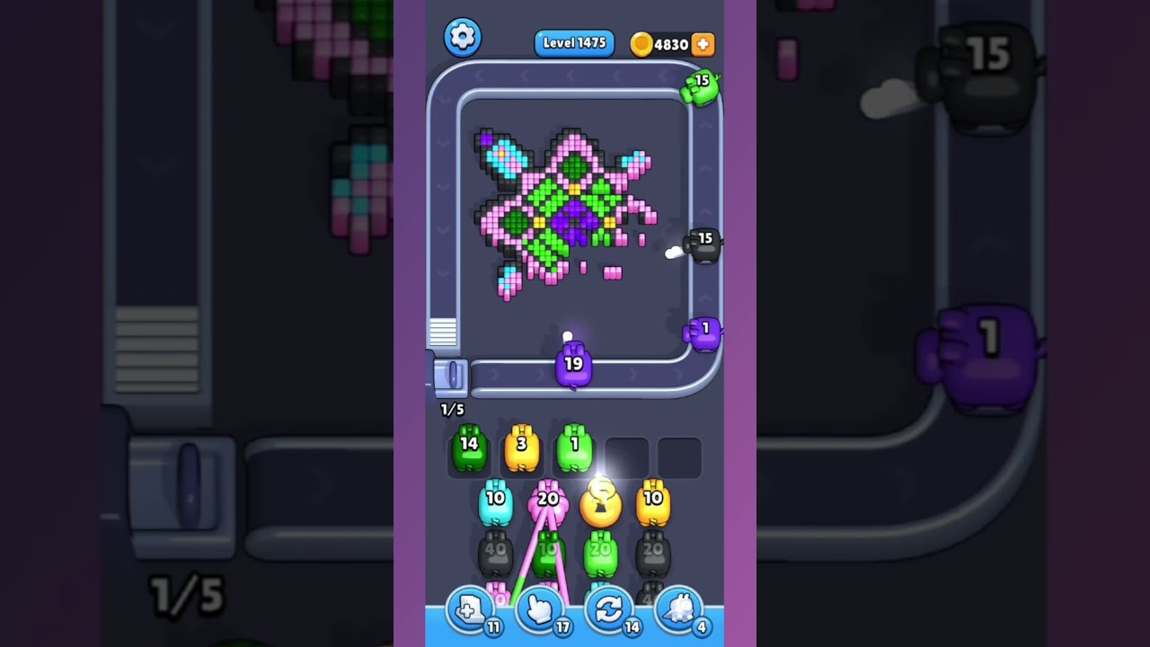 Pixel Flow Level 1475