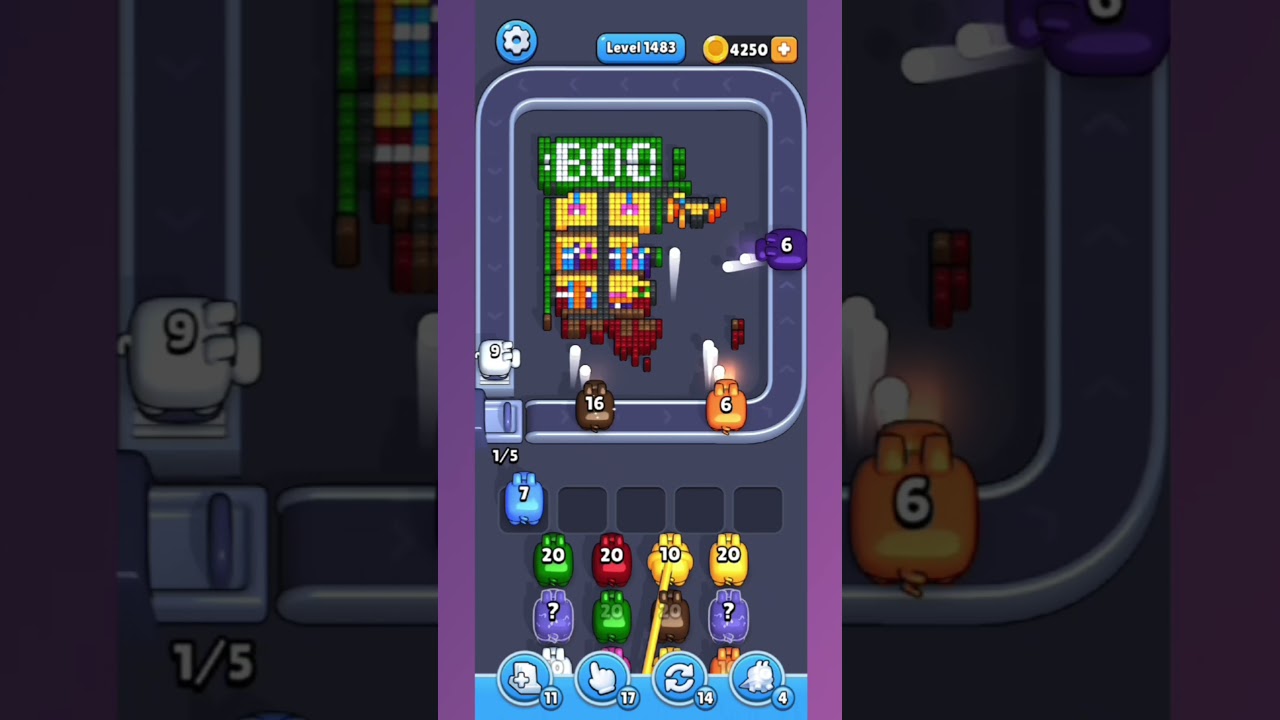 Pixel Flow Level 1483