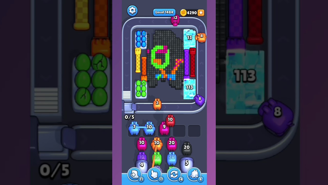 Pixel Flow Level 1484