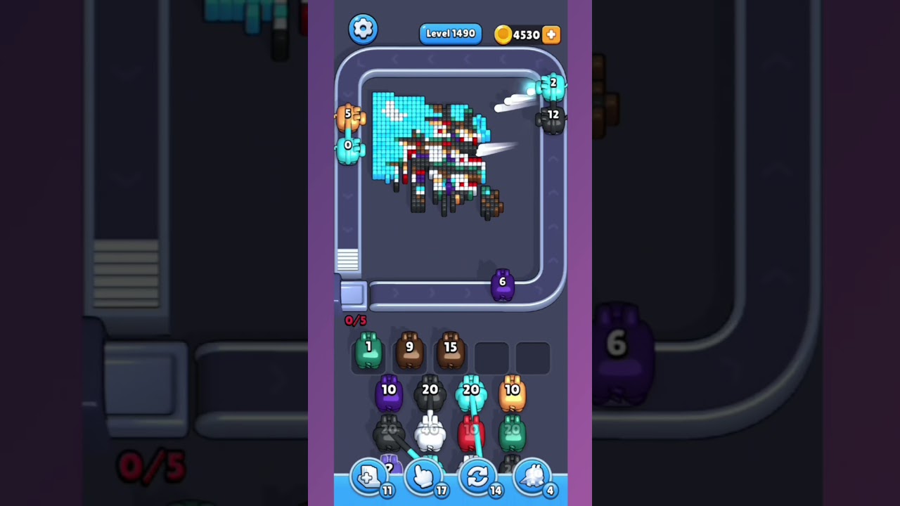 Pixel Flow Level 1490