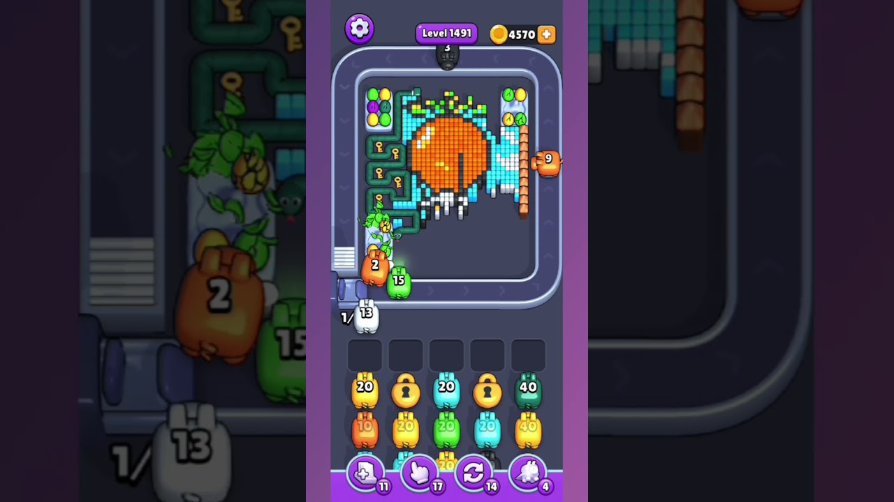 Pixel Flow Level 1491