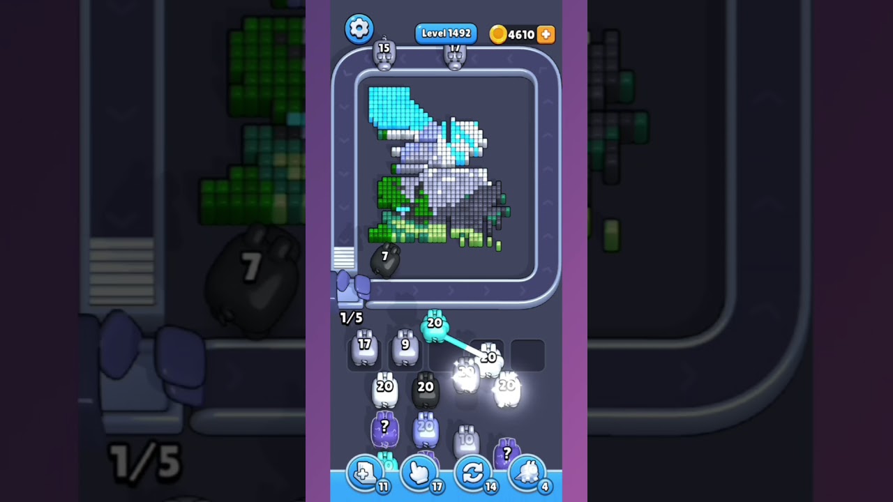 Pixel Flow Level 1492