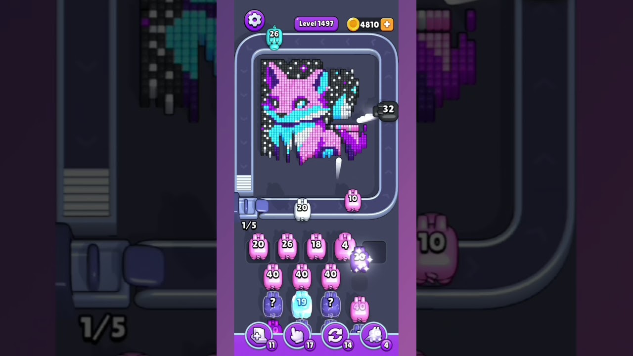 Pixel Flow Level 1497