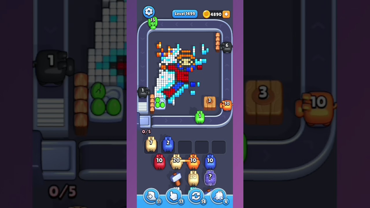 Pixel Flow Level 1499