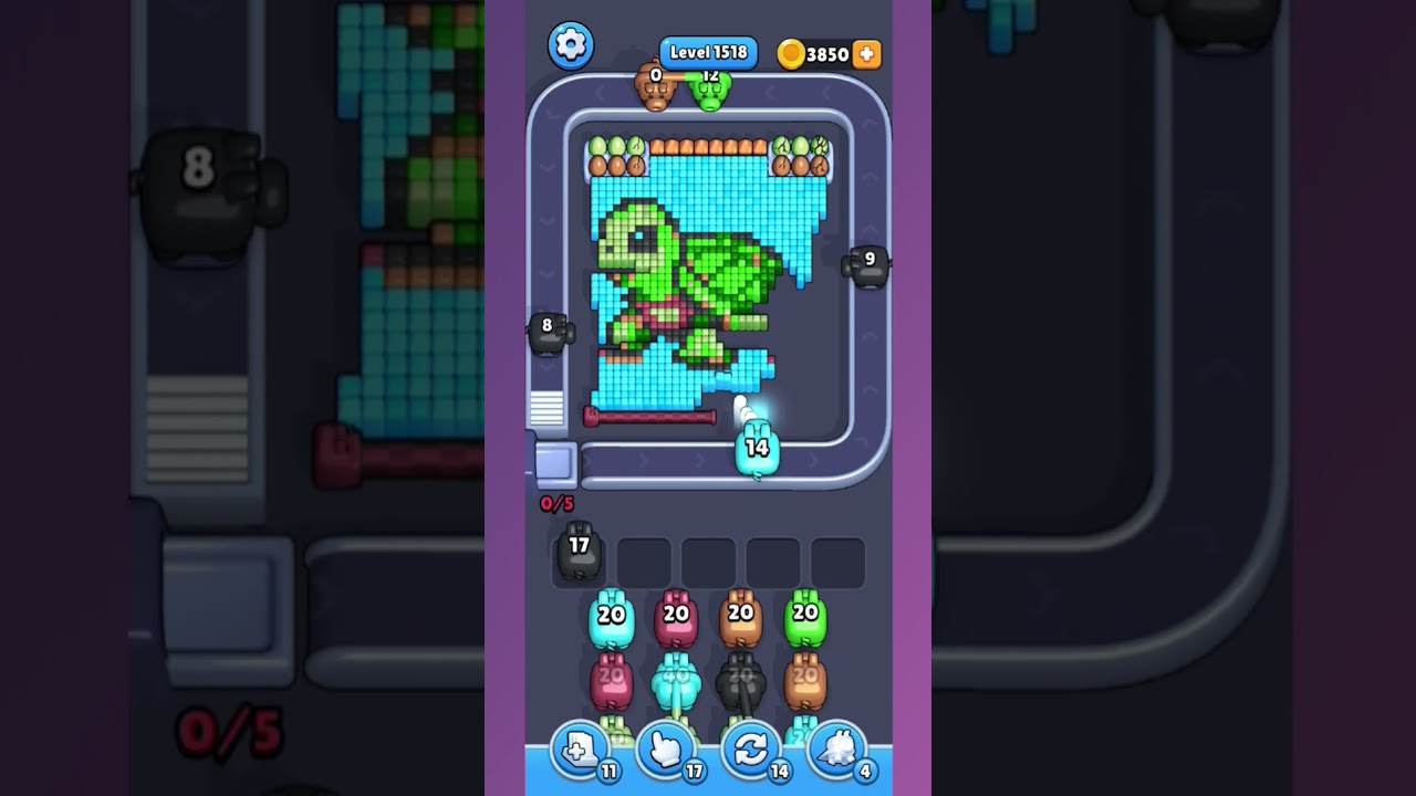 Pixel Flow Level 1518