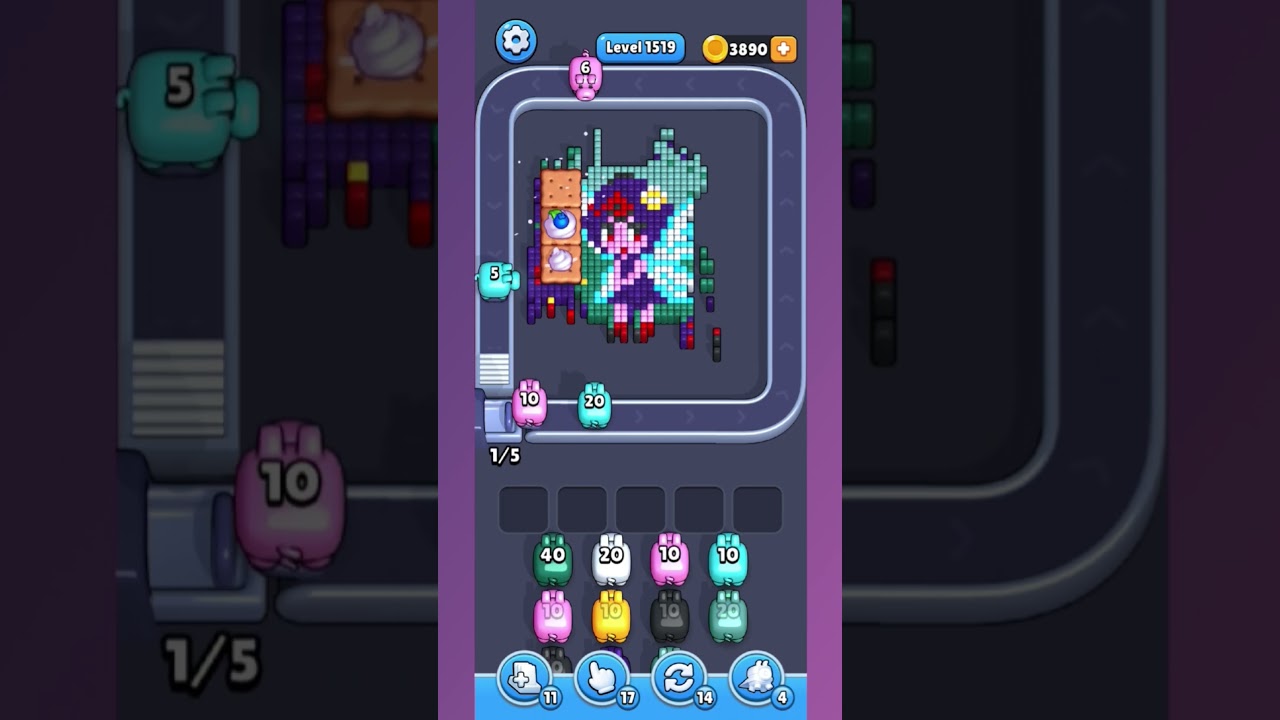 Pixel Flow Level 1519