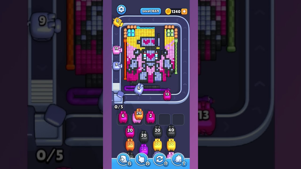 Pixel Flow Level 1669