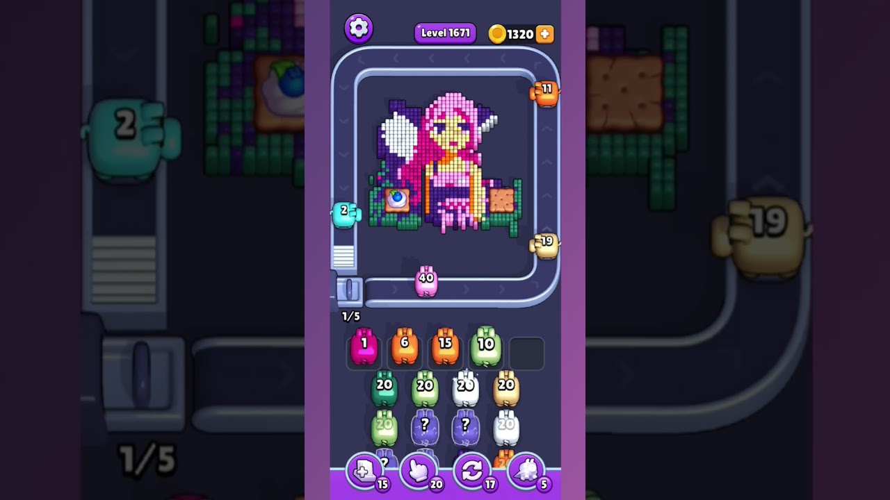 Pixel Flow Level 1671