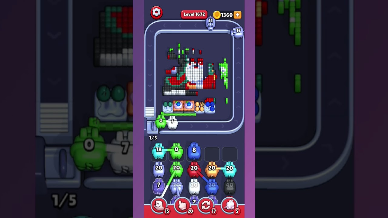 Pixel Flow Level 1672