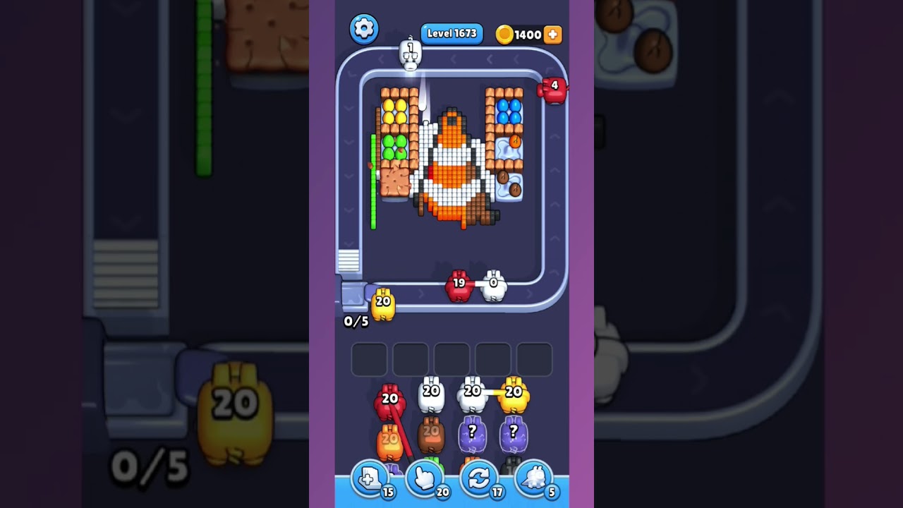 Pixel Flow Level 1673