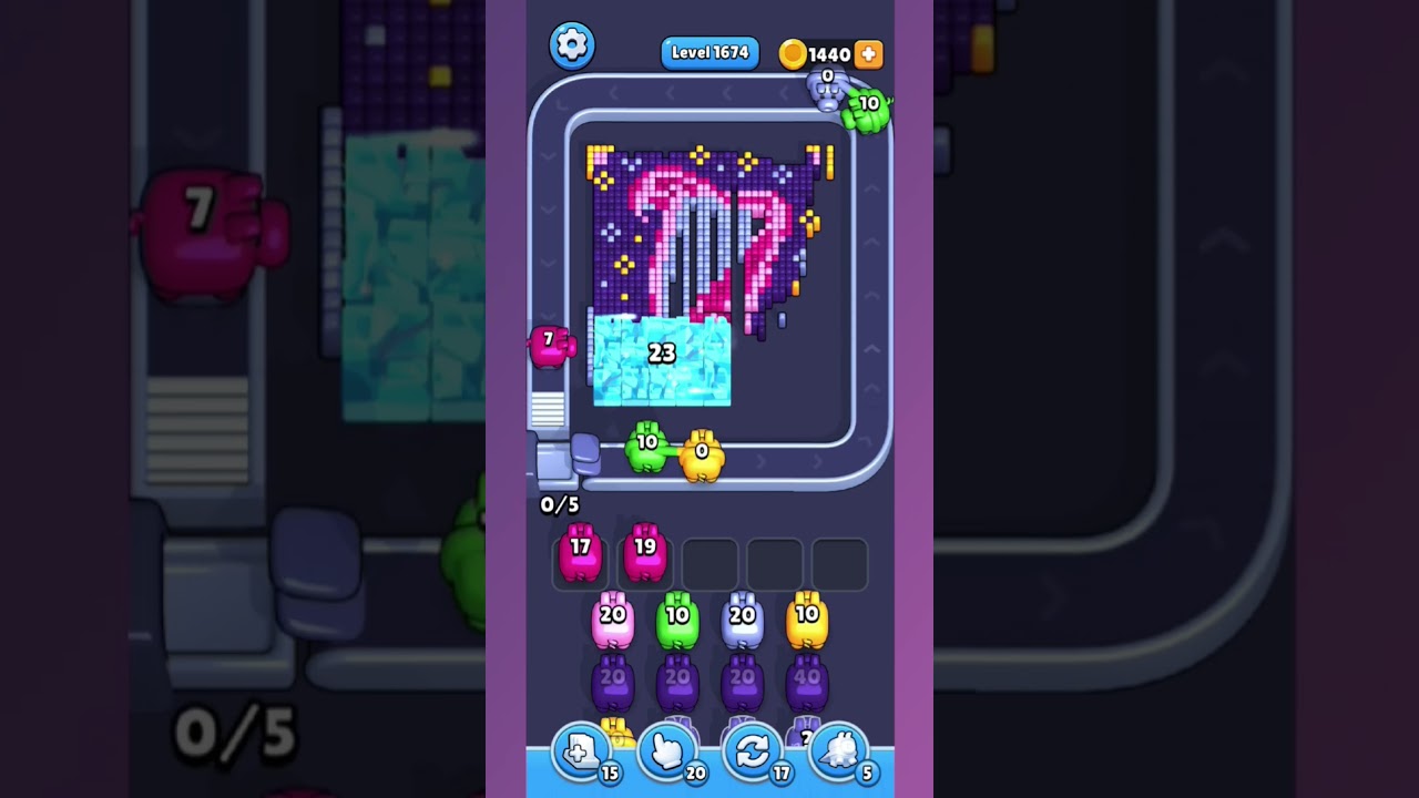 Pixel Flow Level 1674