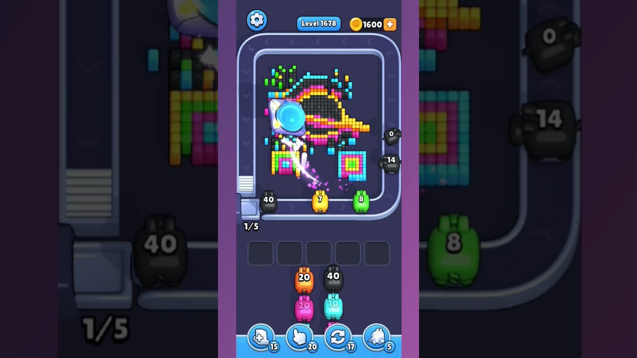 Pixel Flow Level 1678