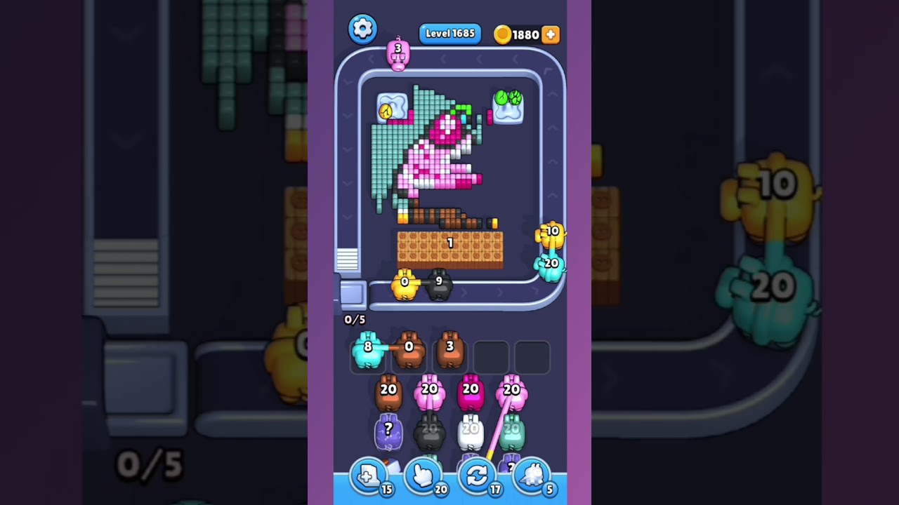 Pixel Flow Level 1685