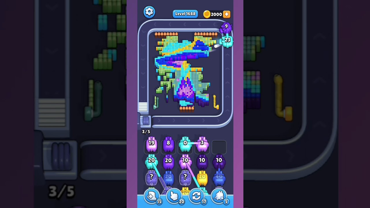 Pixel Flow Level 1688