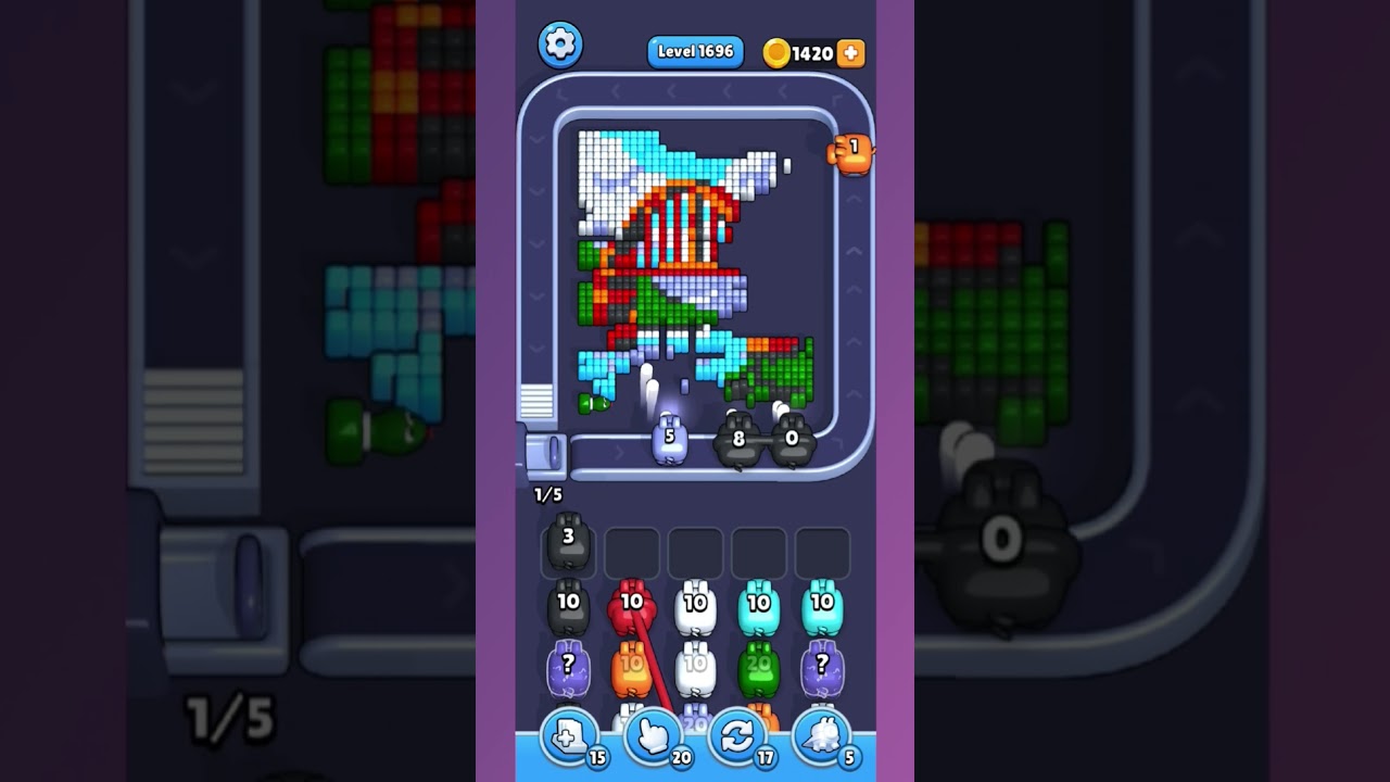 Pixel Flow Level 1696