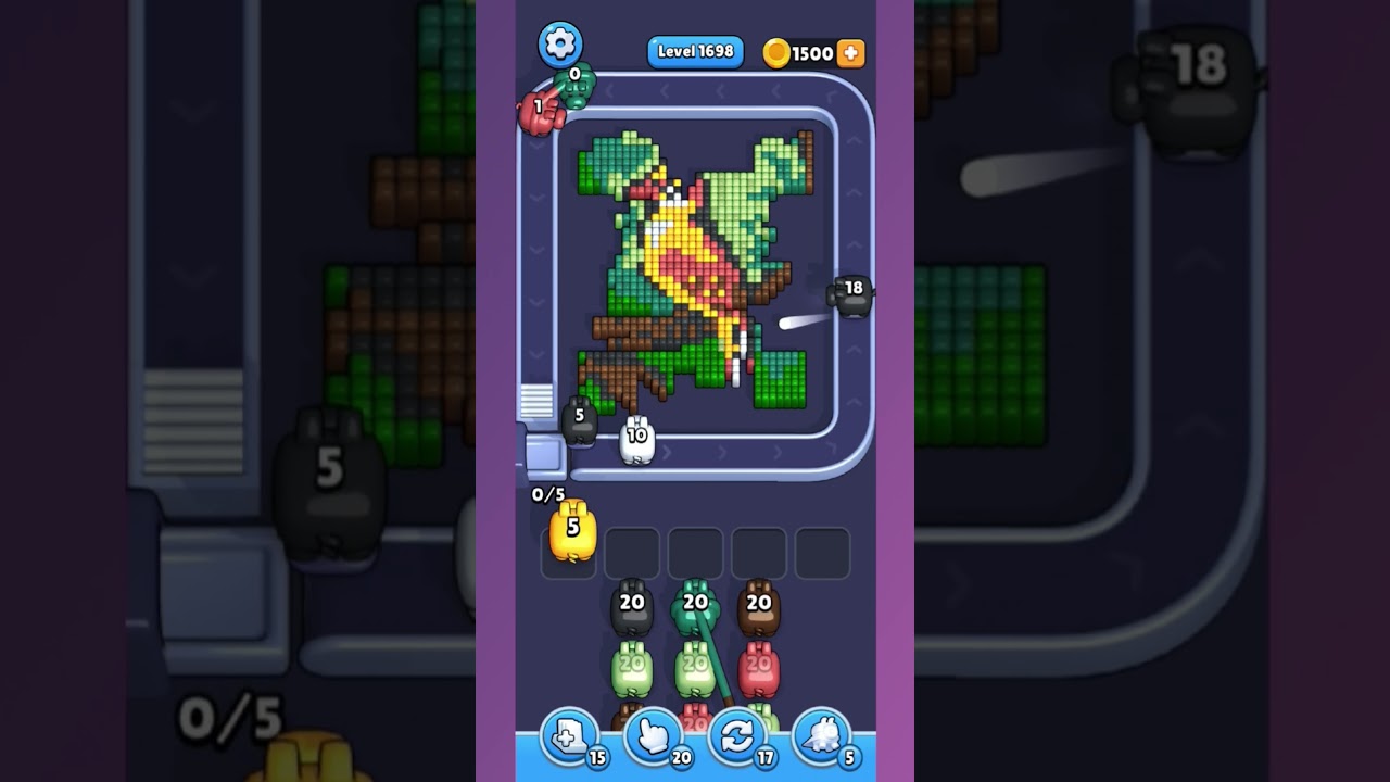 Pixel Flow Level 1698