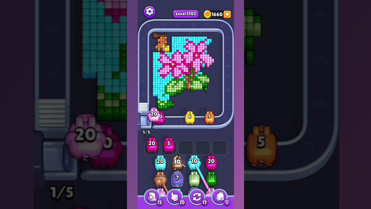 Pixel Flow Level 1702