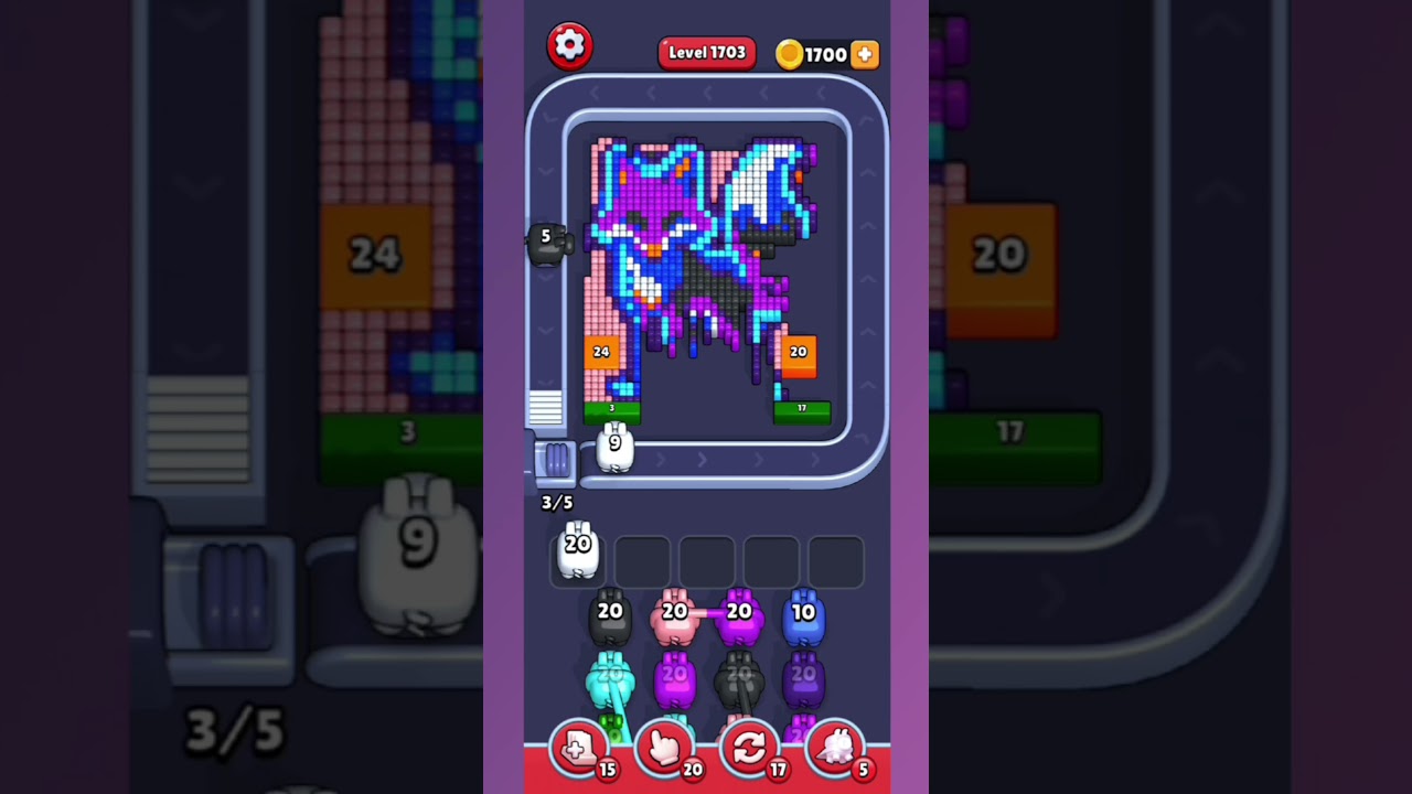 Pixel Flow Level 1703