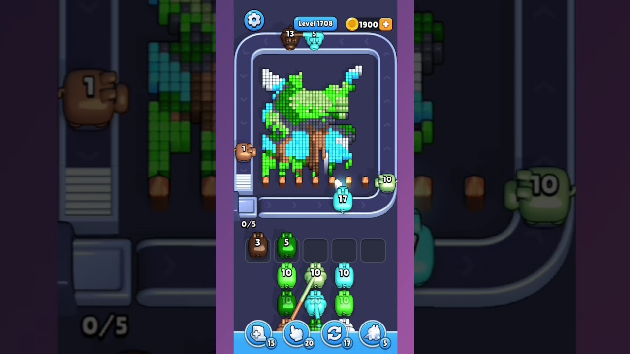 Pixel Flow Level 1708