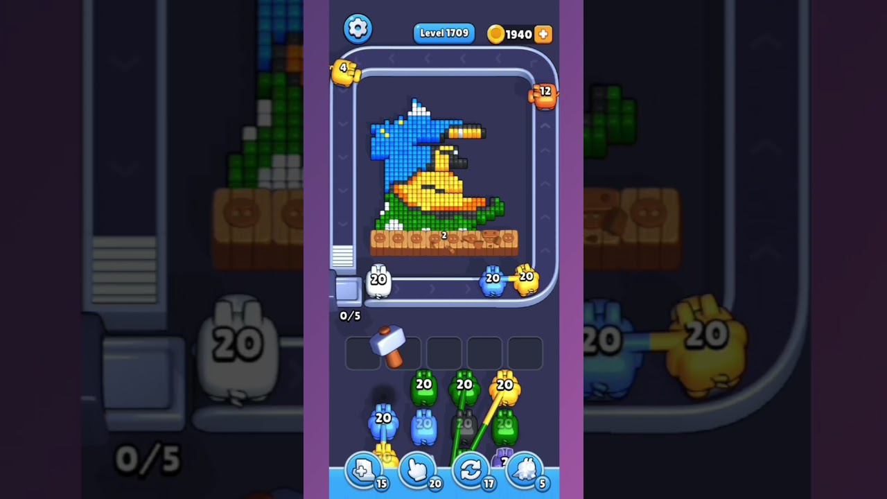 Pixel Flow Level 1709