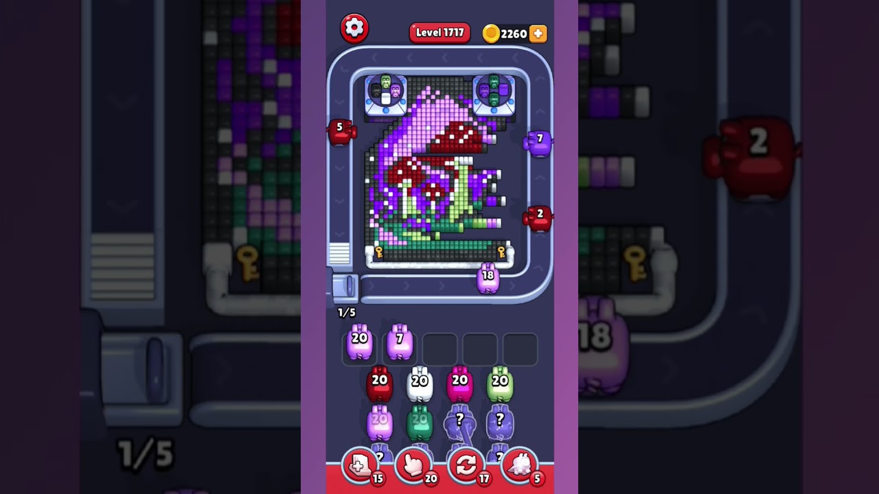 Pixel Flow Level 1717