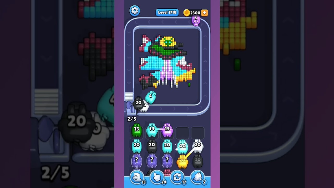 Pixel Flow Level 1718