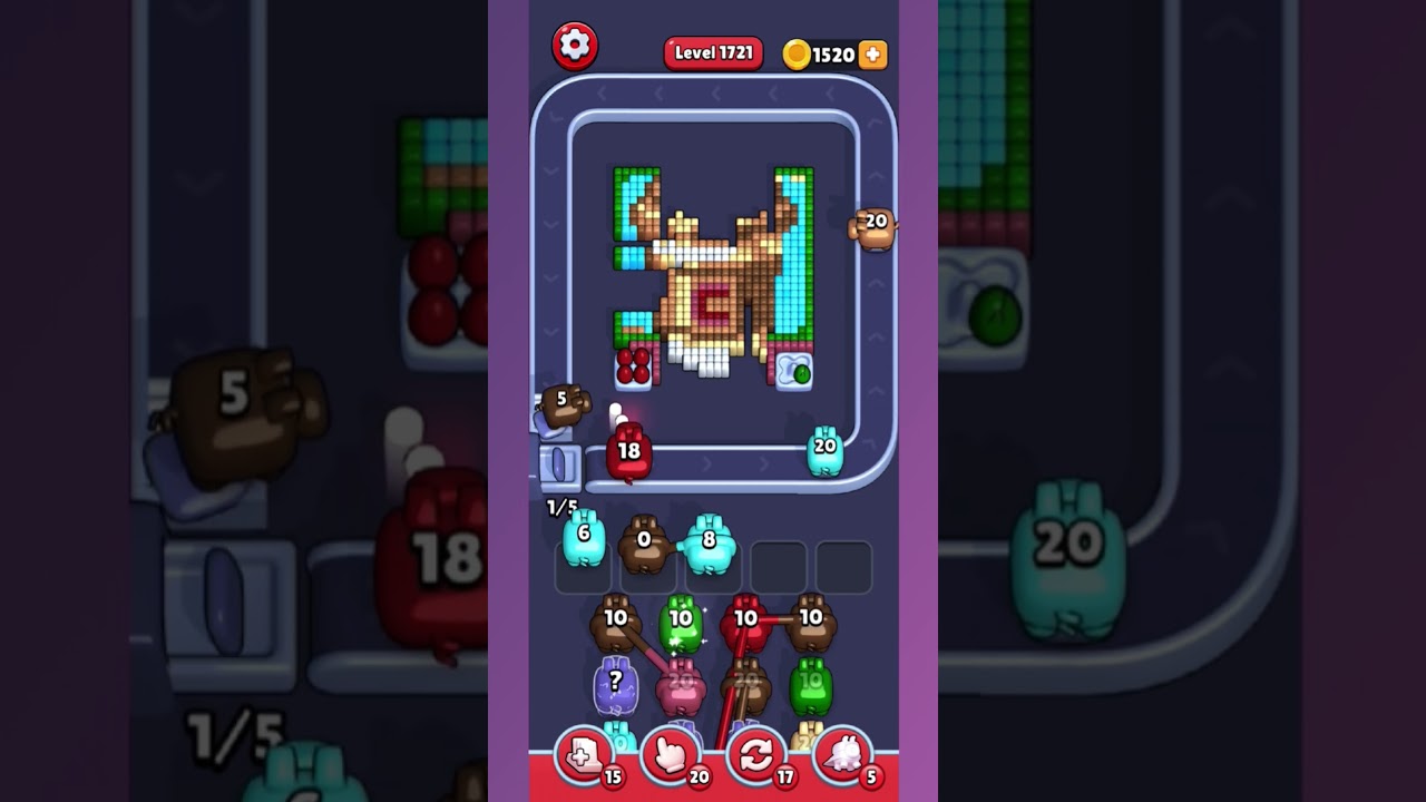 Pixel Flow Level 1721