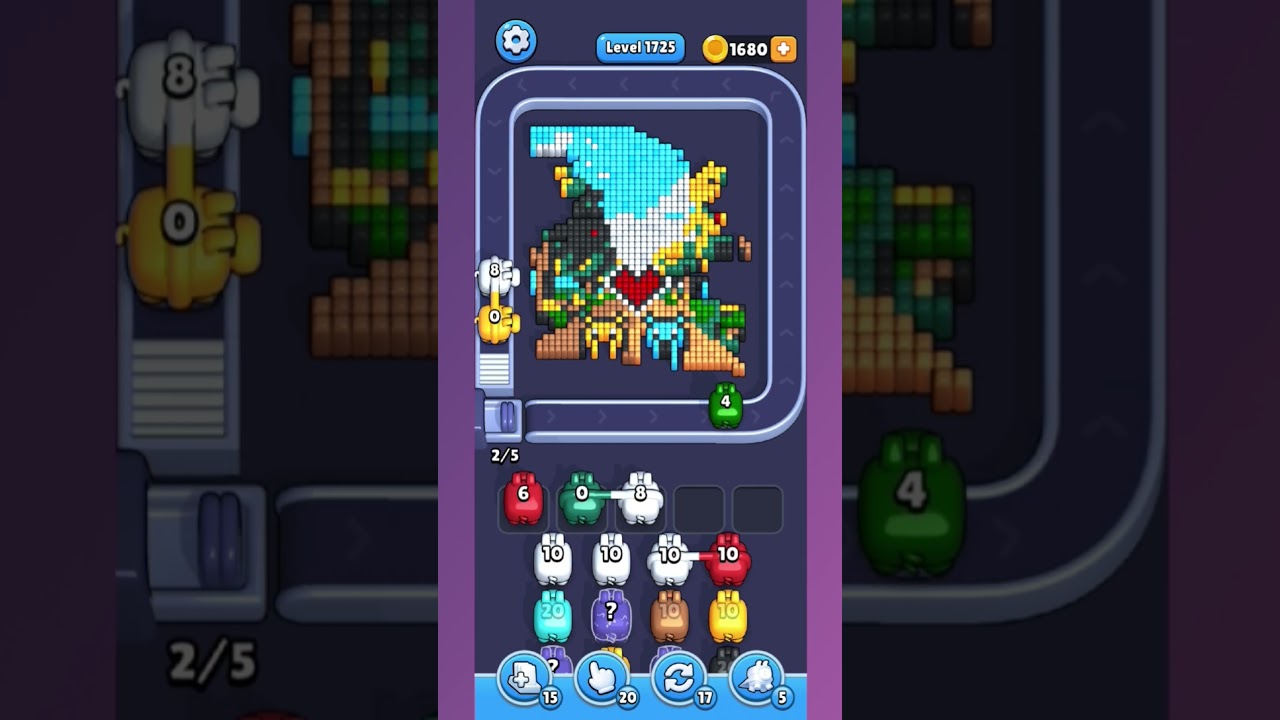 Pixel Flow Level 1725