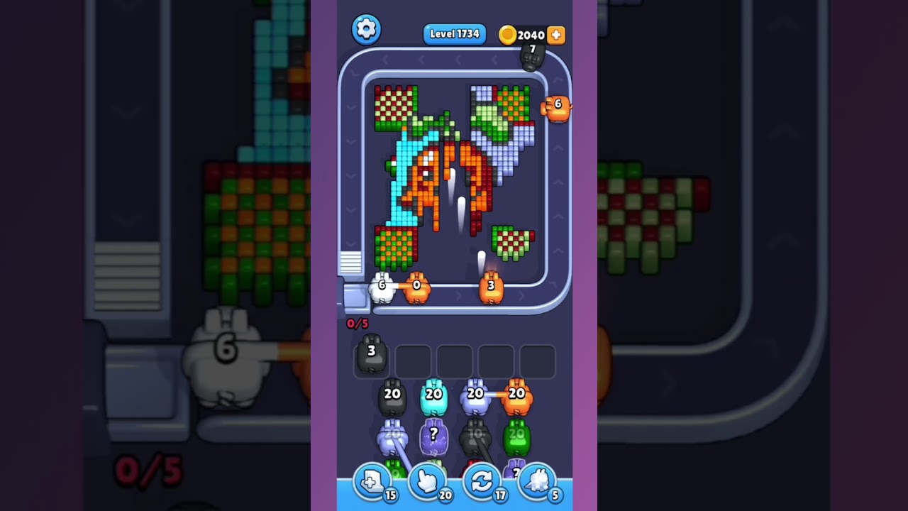 Pixel Flow Level 1734