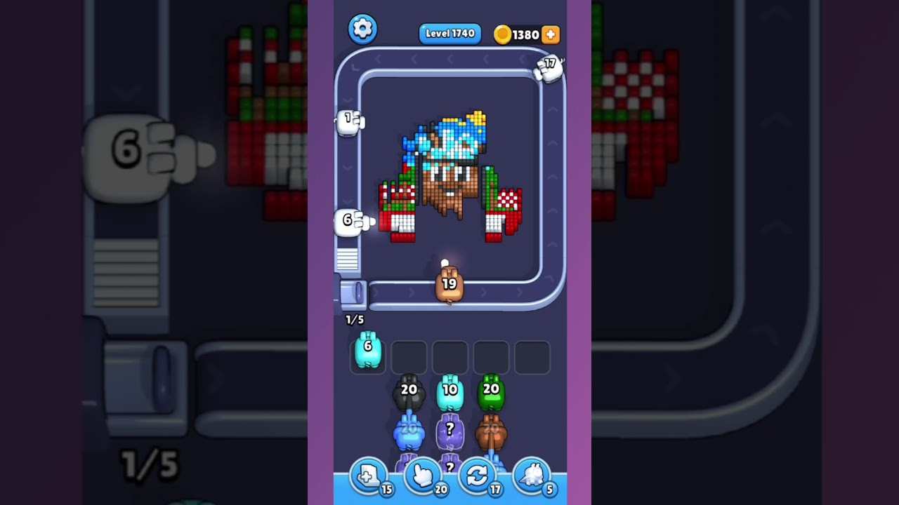 Pixel Flow Level 1740