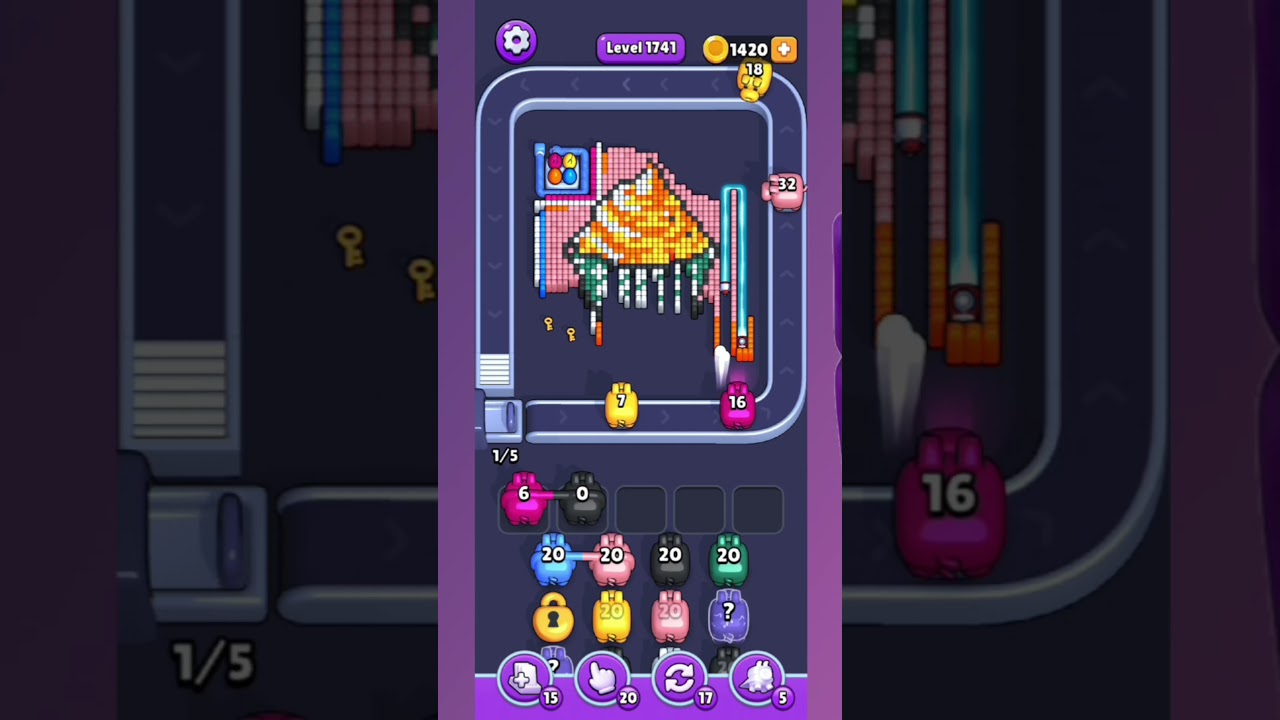 Pixel Flow Level 1741